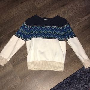Boys winter sweater